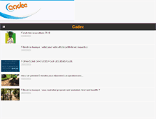 Tablet Screenshot of cadec.org