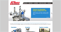 Desktop Screenshot of cadec.com.ar